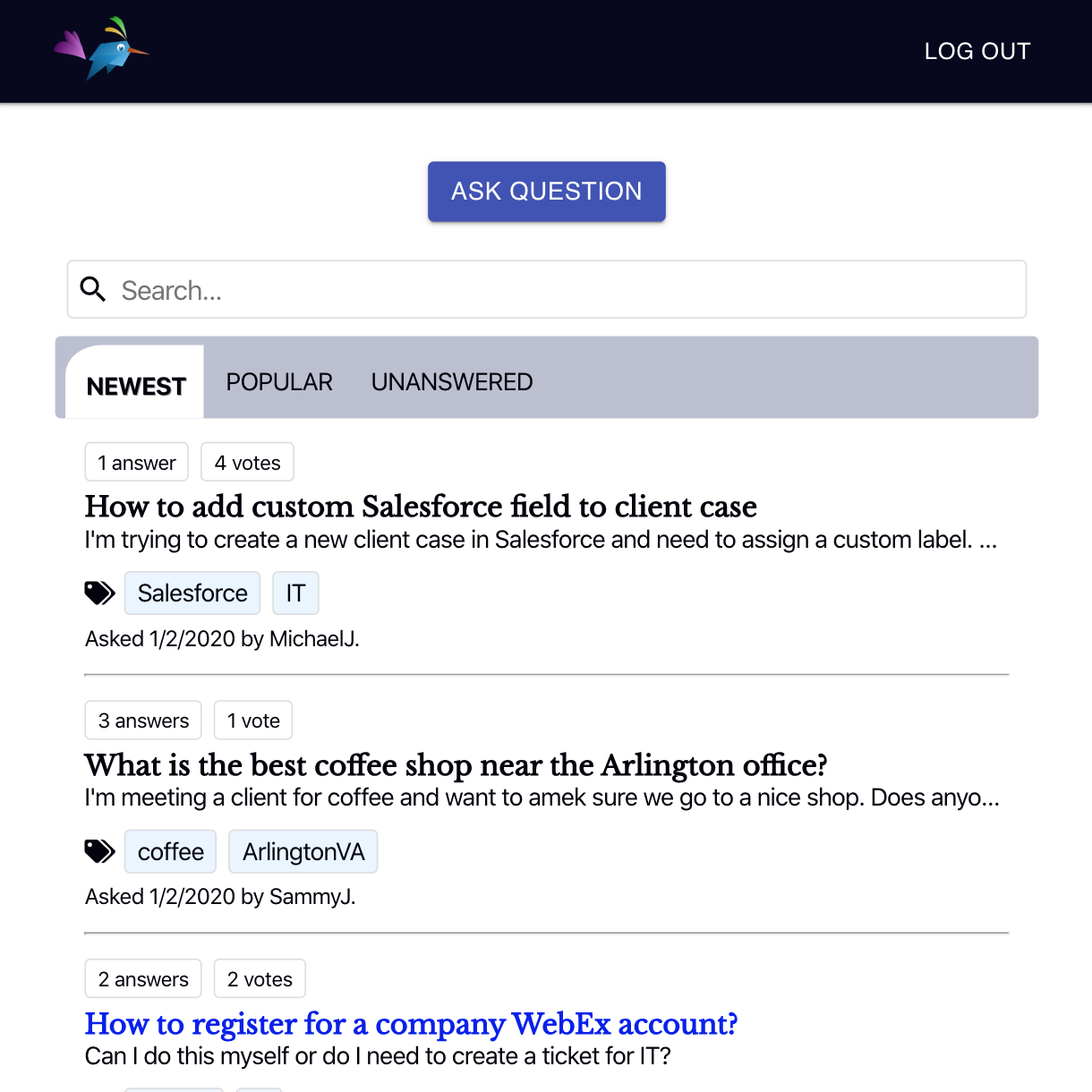 questions
